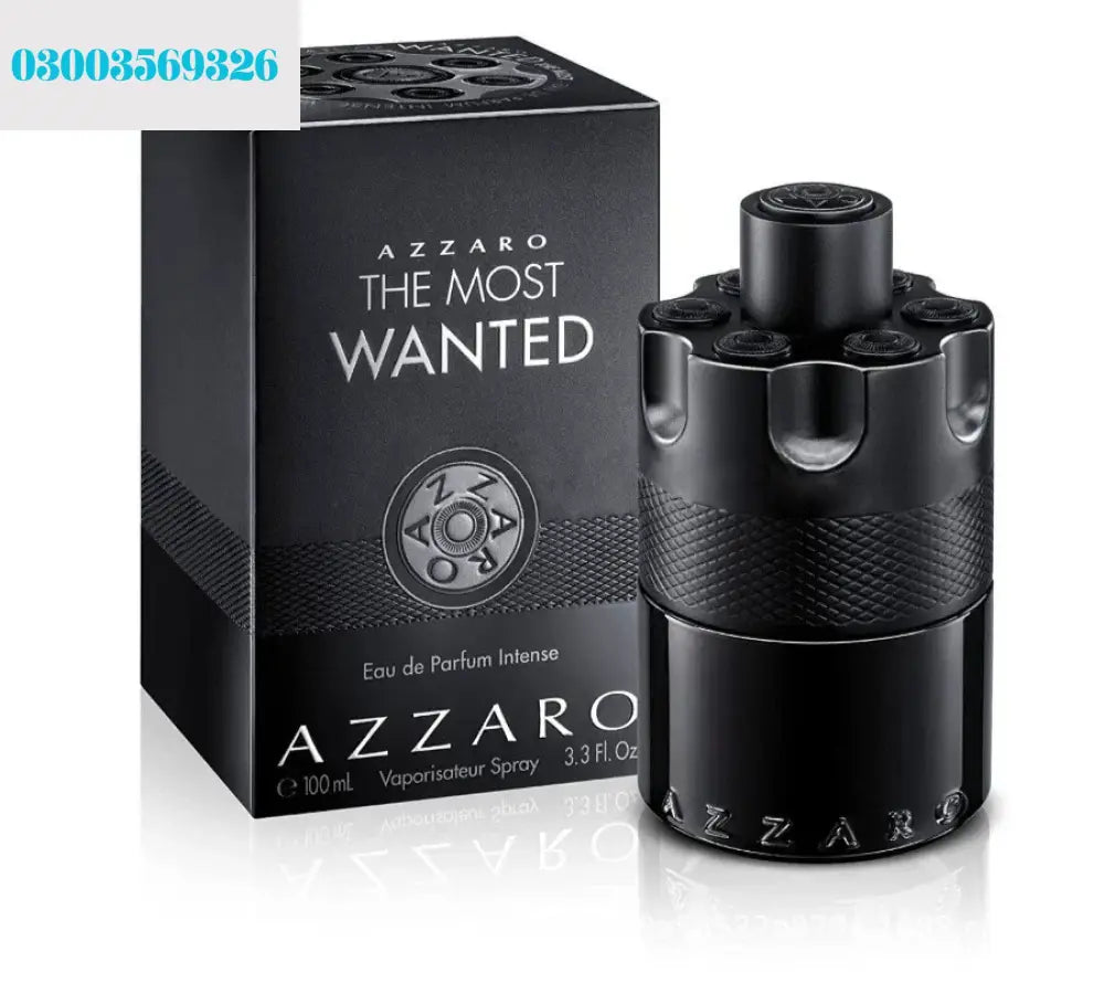 Azzaro The Most Wanted Black 100ml Eau de Parfum Azzaro MostWanted long lasting