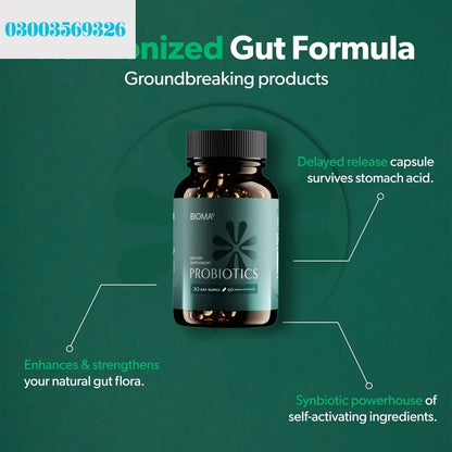BIOMA Probiotics – Digestive Health Probiotic