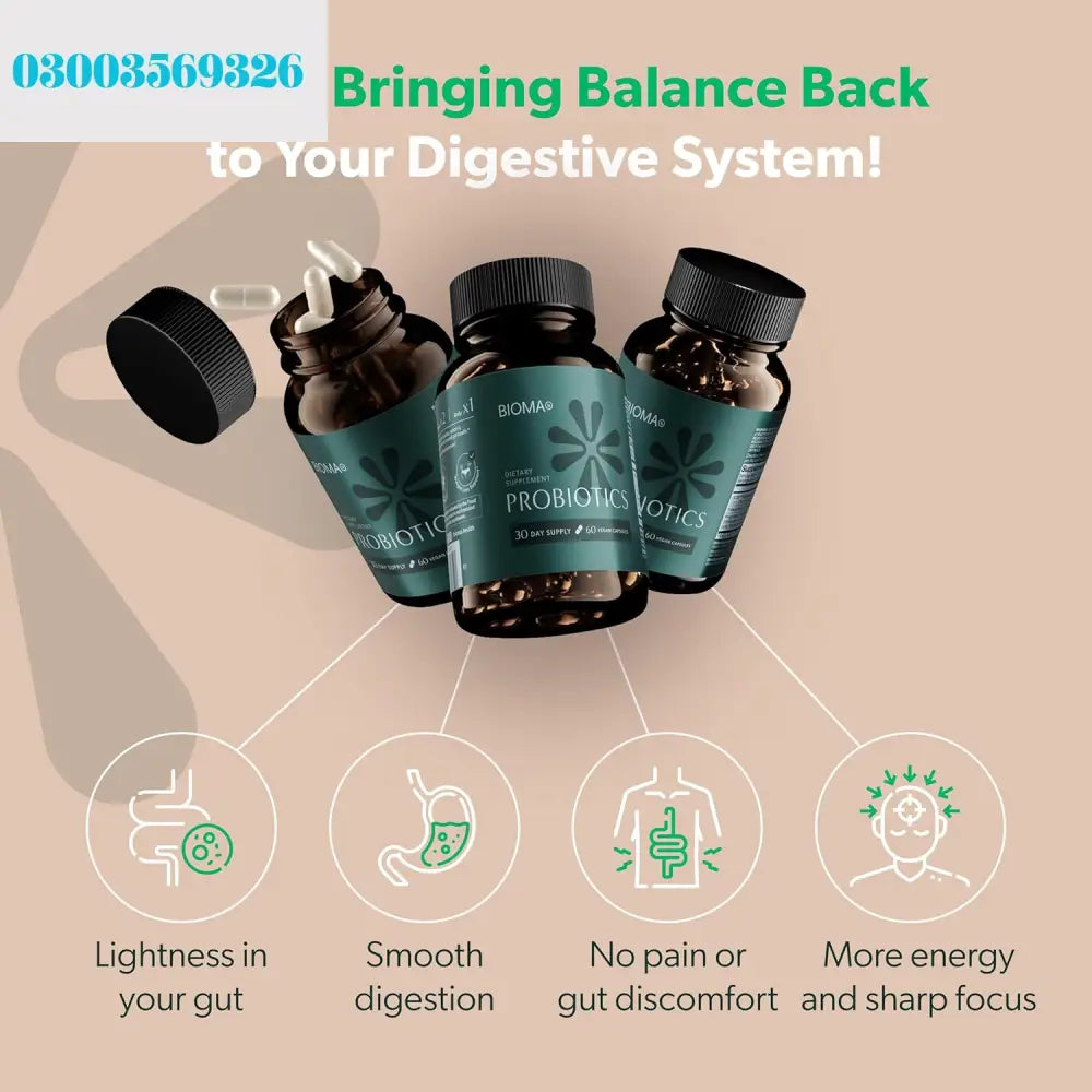 BIOMA Probiotics – Digestive Health Probiotic