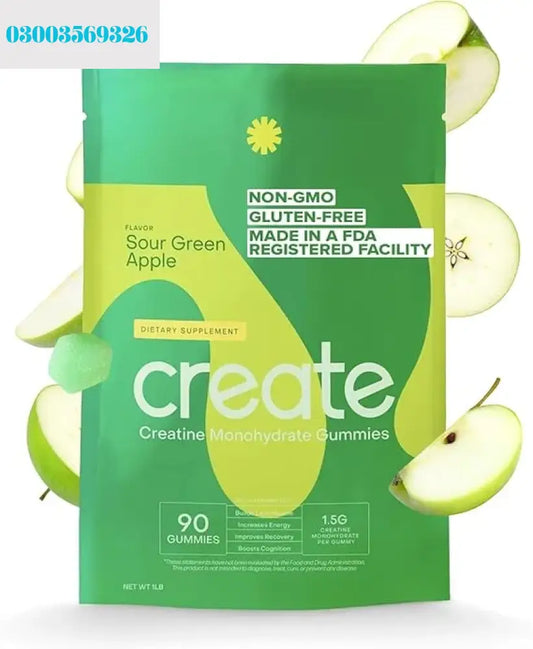 Create Creatine Green Monohydrate Gummies