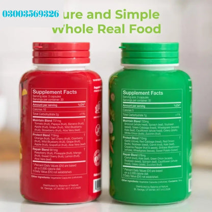 Fruits & Veggies Supplements Dietary Nutritional Balance 180