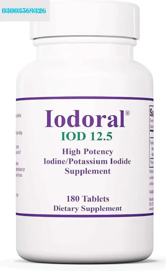 Iodoral IOD 12.5 180 Tablets brand new and sealed