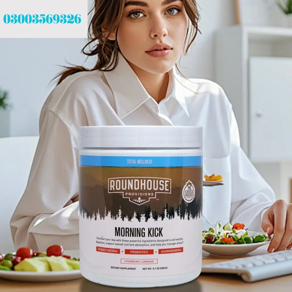 Morning Kick By Chuck Norris: Superfood For Energy Digestion & Focus