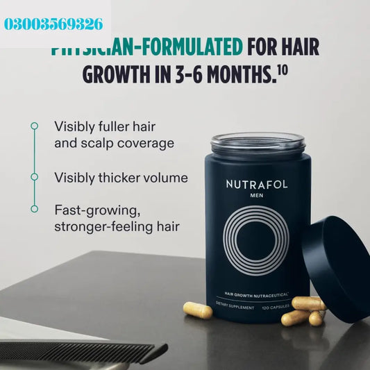 Nutrafol Men’s Hair Growth Supplements