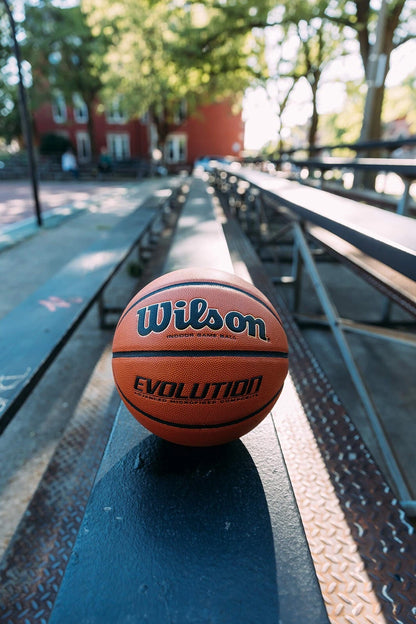 Wilson Evolution Indoor Game Basketball, Intermediate, Size 6 - 28.5"