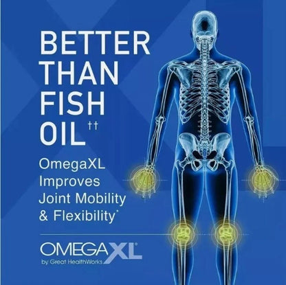 Omega XL 60ct Potent, Joint Pain Relief